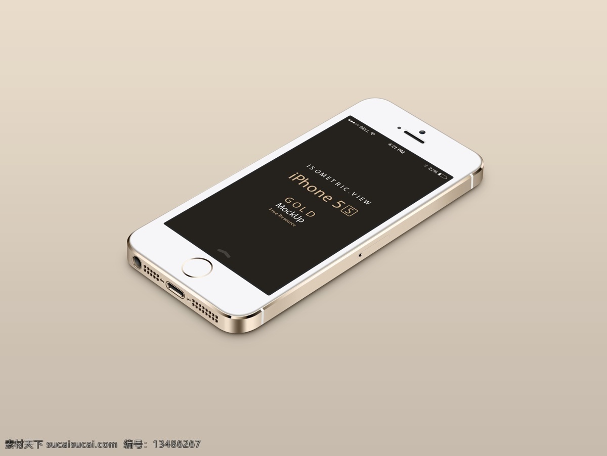 逼真 苹果 iphone5 科技 手机 psd源文件