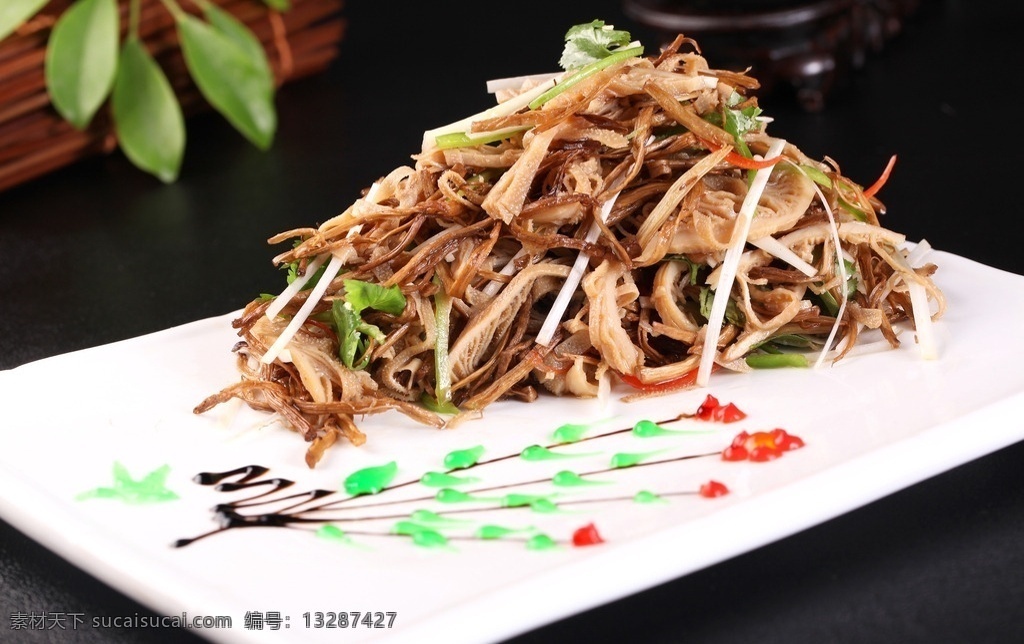 茶树菇拌百叶 茶树菇 拌百叶 拌茶树菇 拌牛百叶 拌菜 凉菜 美食 美味 高清菜谱用图 餐饮美食 传统美食