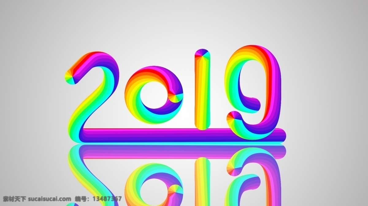 彩色2019 2019 彩色 彩色字体 变形字 变形 亮色 白色 红色 黄色 粉色 绿色 蓝色 黑色 青色 紫色 金色 白金 五颜六色 动感字体 立体字 3d字体 2019变形