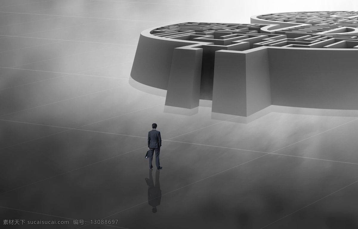 迷宫免费下载 创意广告 创意迷宫 企业迷宫 迷宫背景 psd源文件