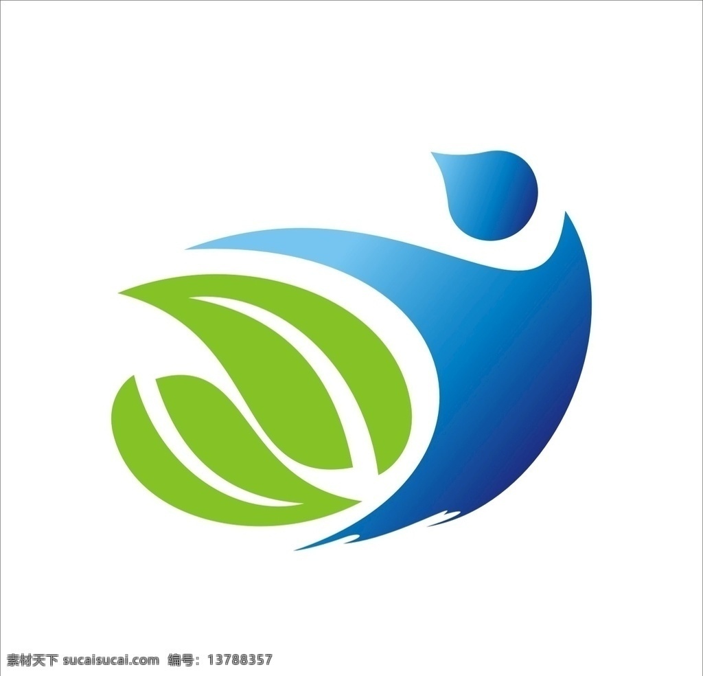 蓝色 企业 logo 蓝色logo 绿色logo 茶叶logo 适量标志 农业 标志图标 标志