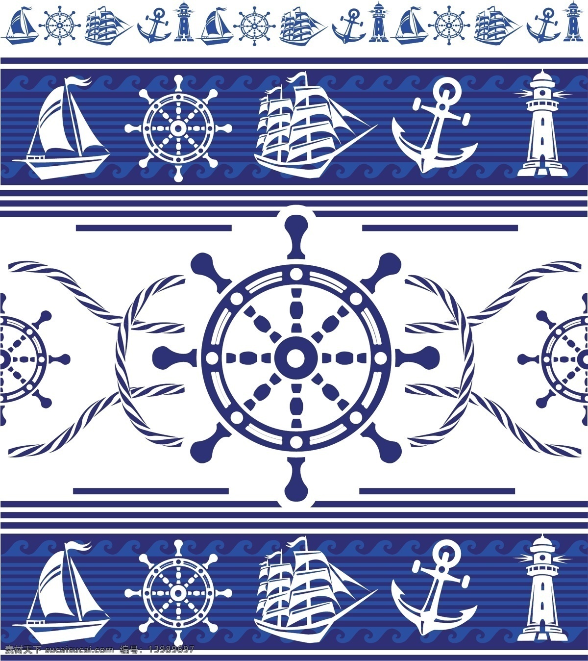 船驼 船锚 航海母舰 励志海报 文化栏 灯塔 帆船 矢量 矢量素材 矢量航海素材