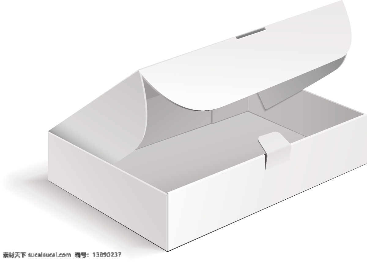 白色 包装纸盒 矢量图 包装 纸盒 简约