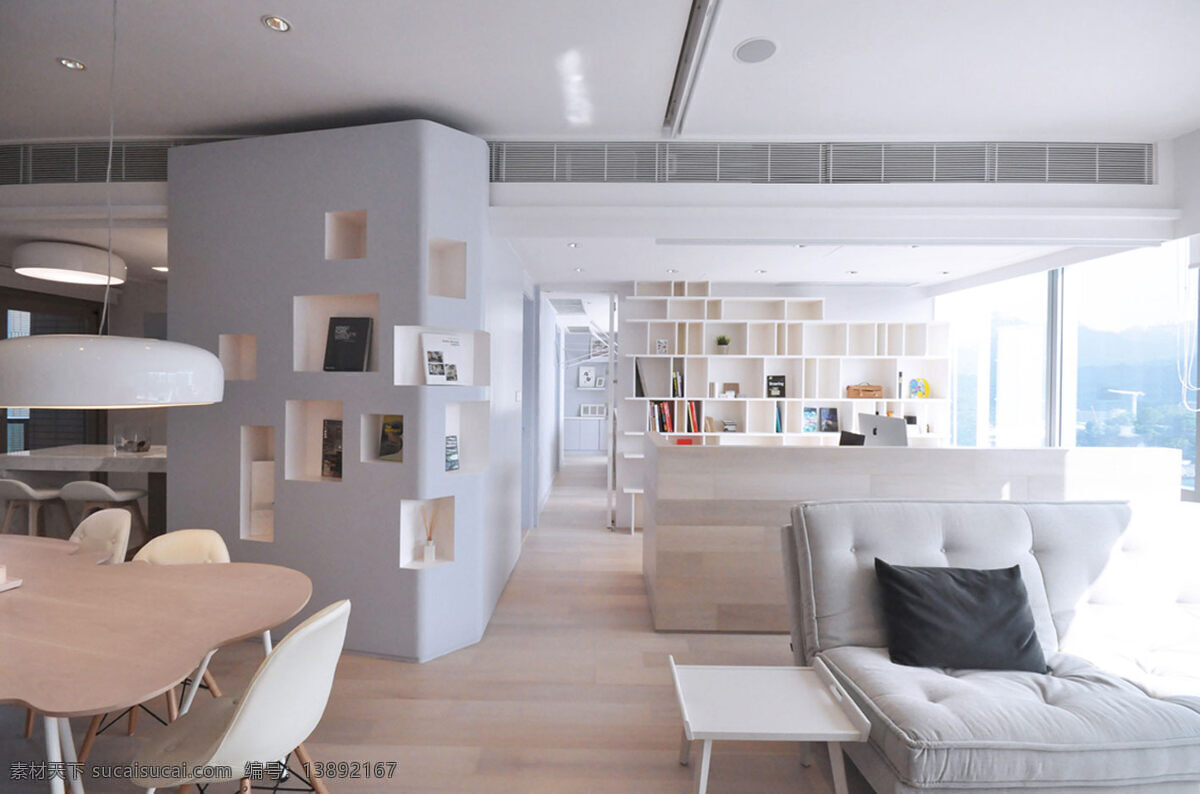 现代 文雅 客厅 木地板 室内装修 效果图 白色吊顶 客厅装修 浅色沙发