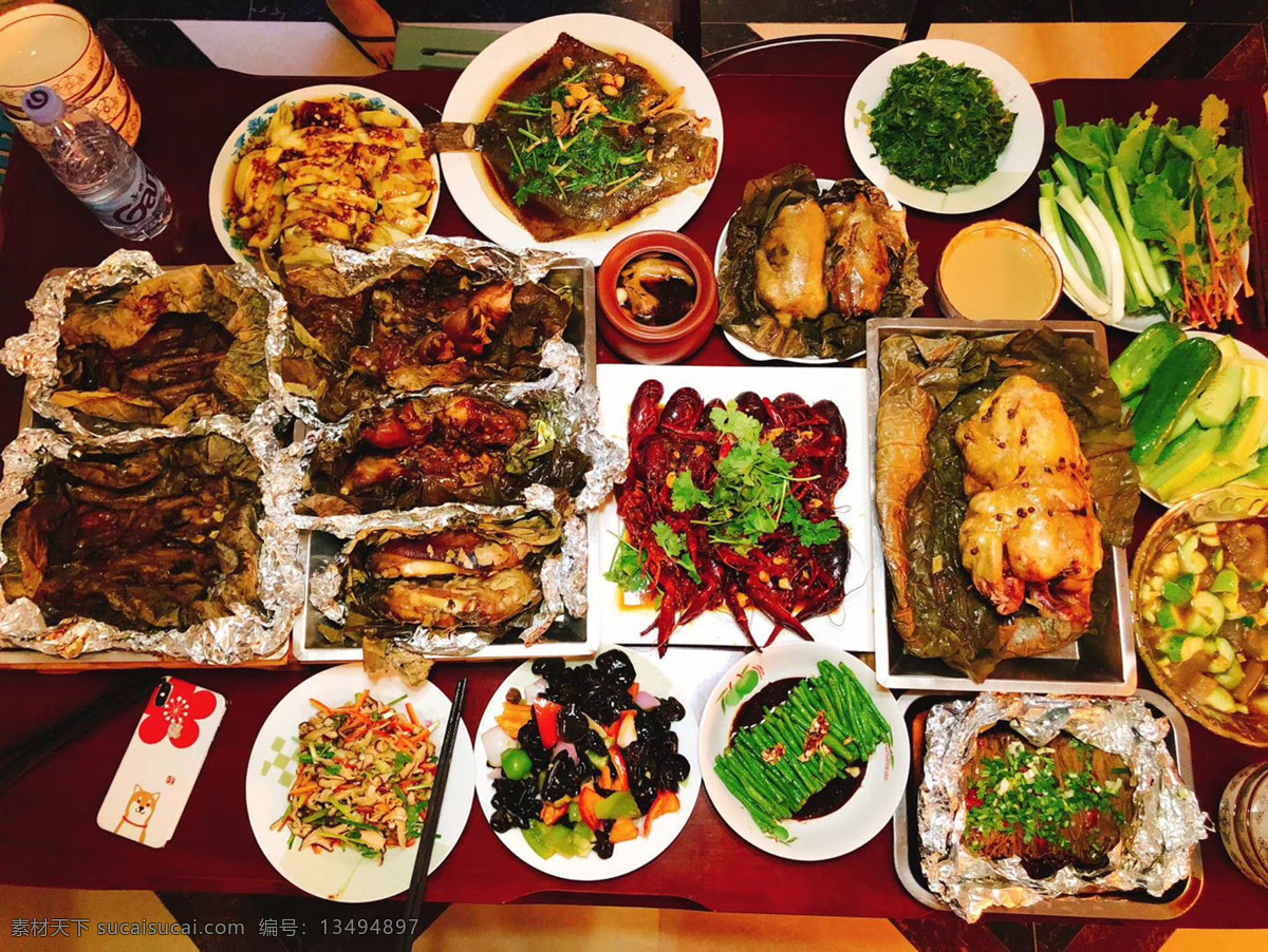中国菜 美食 中国宴 一桌菜 满汉全席 餐饮美食 传统美食
