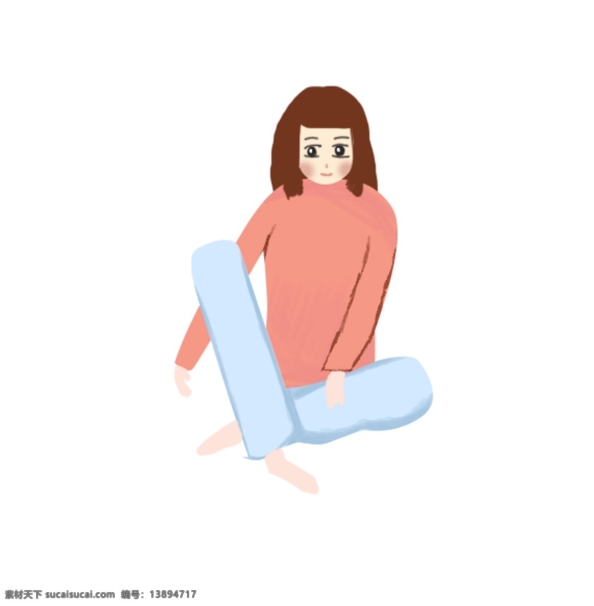 一个女人 美丽 大方 简约