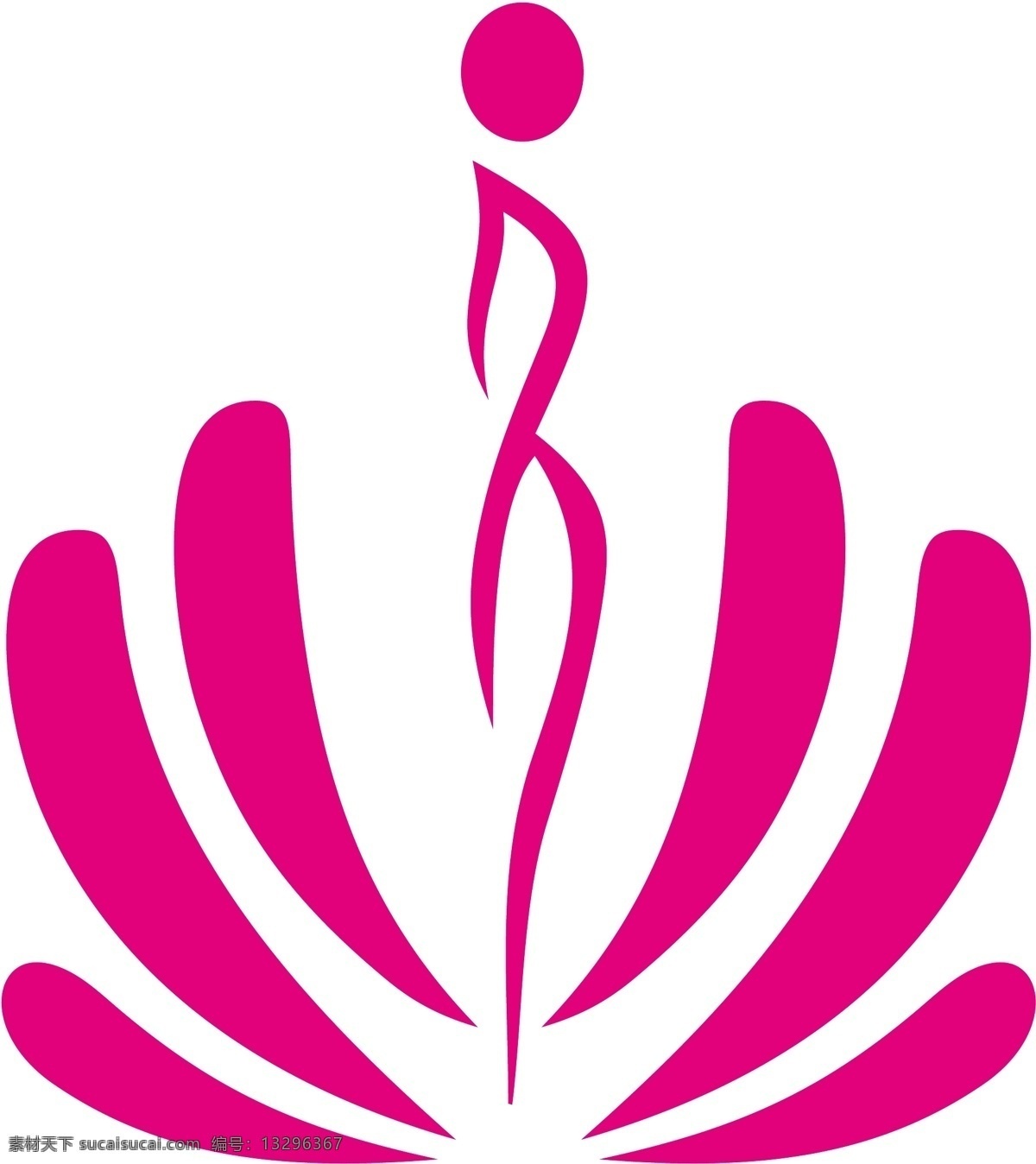 瘦客辣妈标志 分层