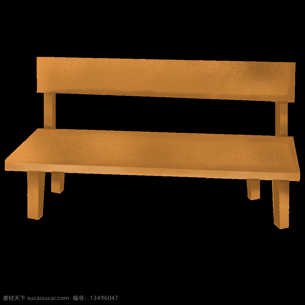 木质 长椅 矢量 元素 木色 椅子 木椅子 矢量图