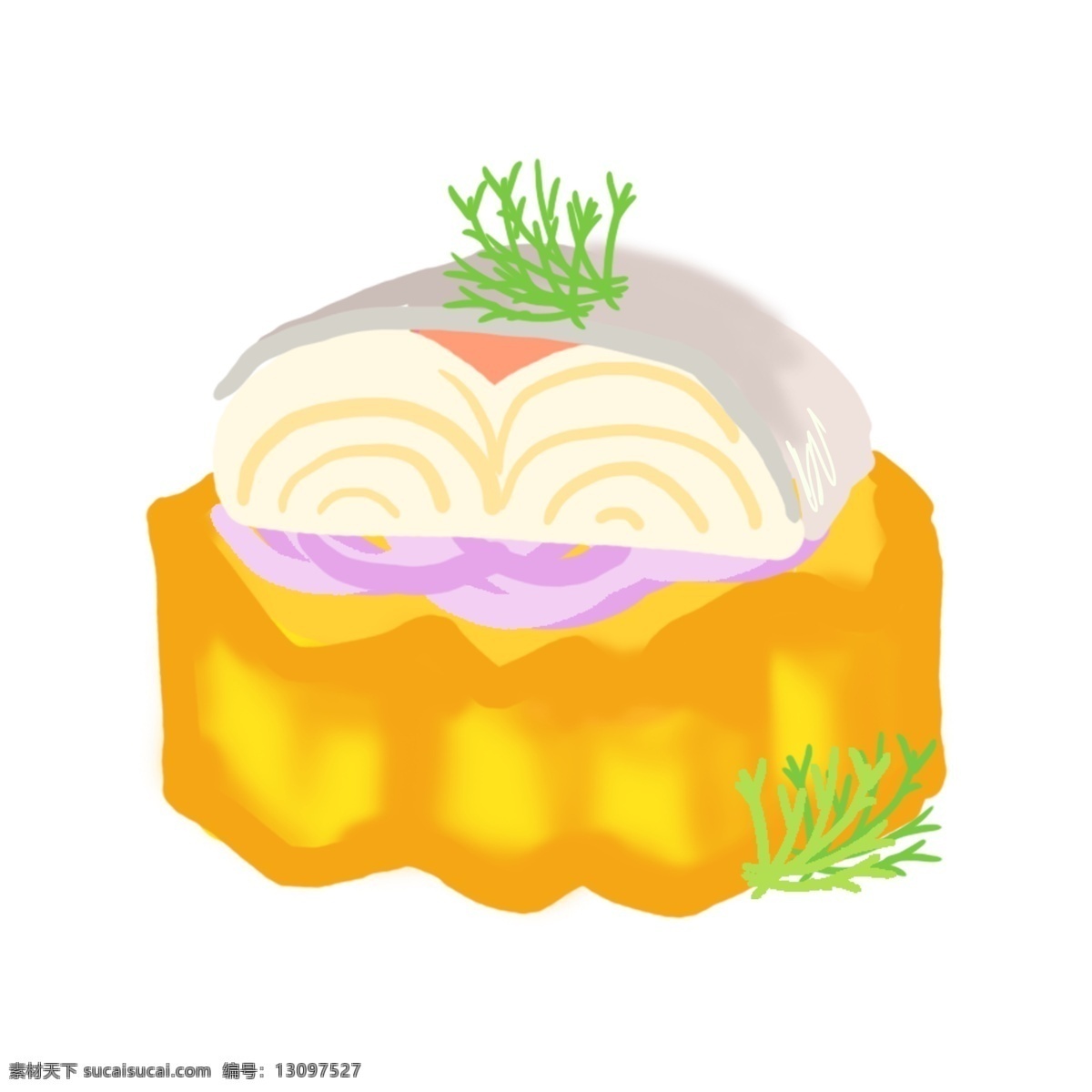 特色 美食 小吃 插图 特色小吃 美食小吃 面包 蛋卷 蛋卷小吃 食物 蔬菜 鸡蛋卷 香糯鸡蛋卷