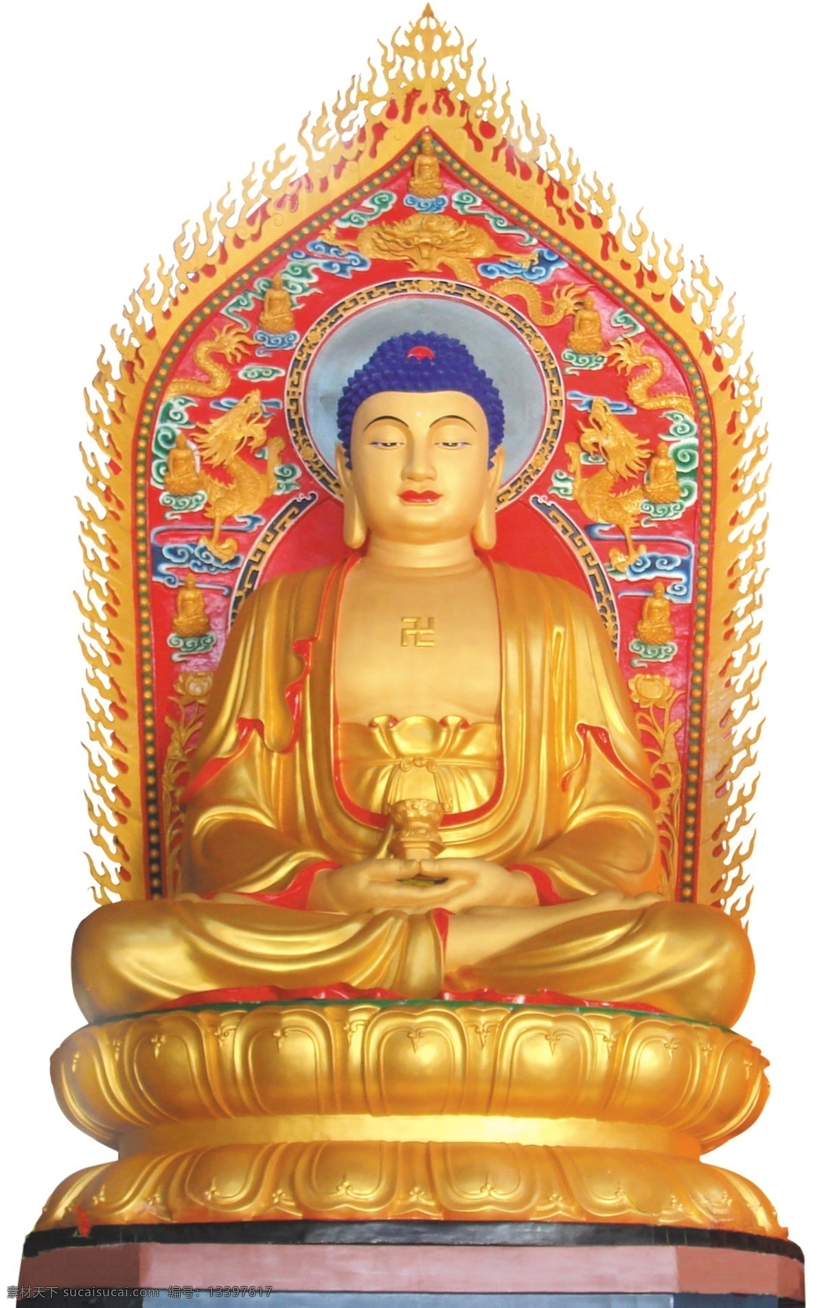 佛像 如来 分层 源文件库