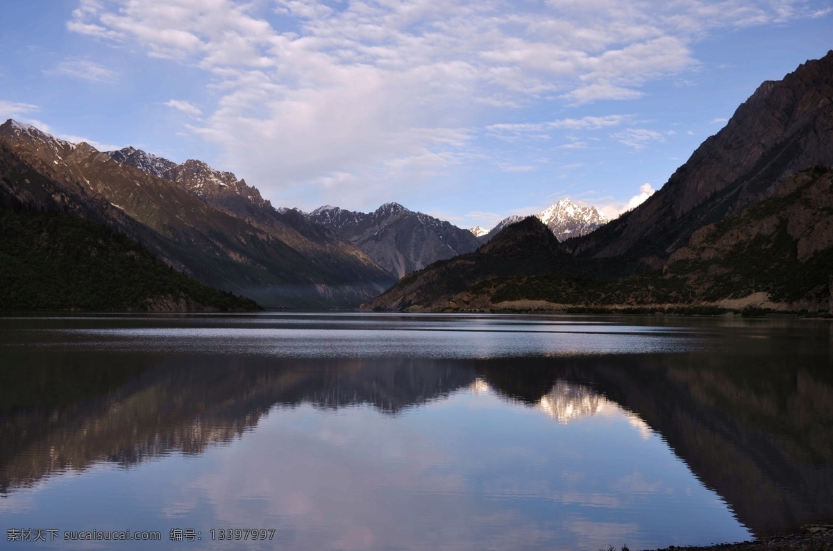 然乌湖的清晨 西藏然乌湖 川藏线然乌湖 318然乌湖 八宿然乌湖 美丽的然乌湖 然乌湖 自然景观 自然风景
