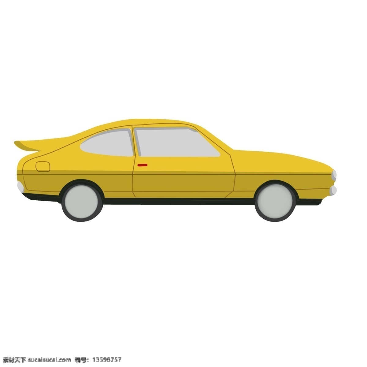 黄色 超 跑 汽车 插画 黄色的汽车 卡通插画 交通工具 运输工具 汽车插画 进口汽车 超跑小汽车