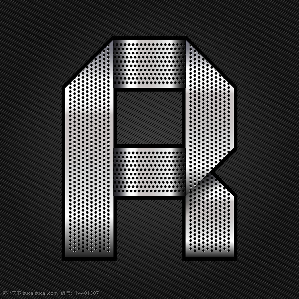 金属字母r 金属字母 r 素材设计 立体 灰色 书画文字 文化艺术 矢量素材 黑色