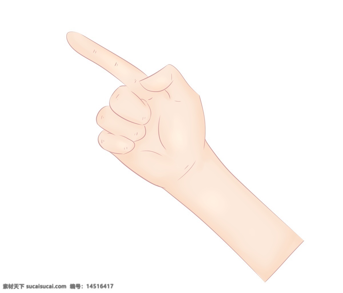 食指 手势 卡通 插画 食指的手势 卡通插画 手势的插画 肢体语言 哑语 摆姿势 手语 指向的手势