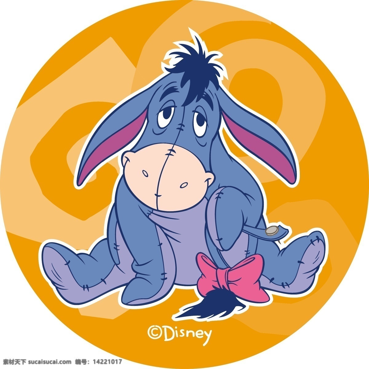 小熊维尼 家禽家畜 其他设计 生物世界 eeyore 矢量 矢量图