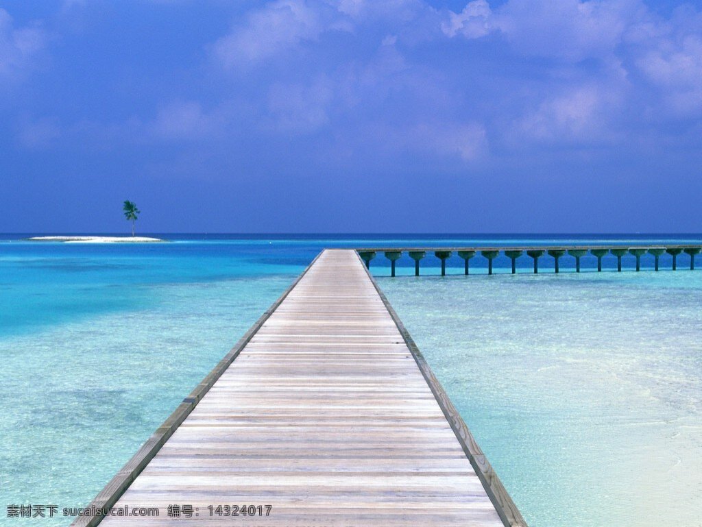 旅行 系列 马尔代夫 唯美 风 蓝色