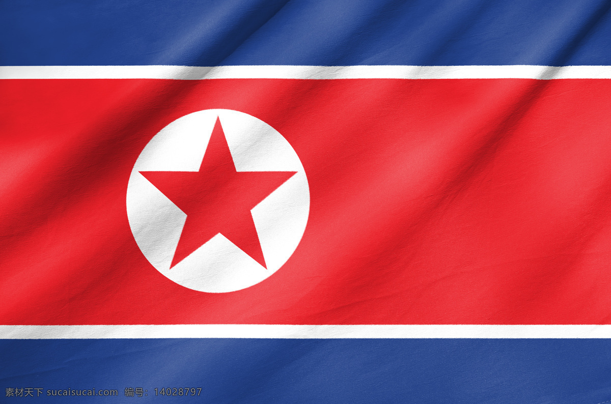 朝鲜 旗帜 国旗 其他类别 环境家居