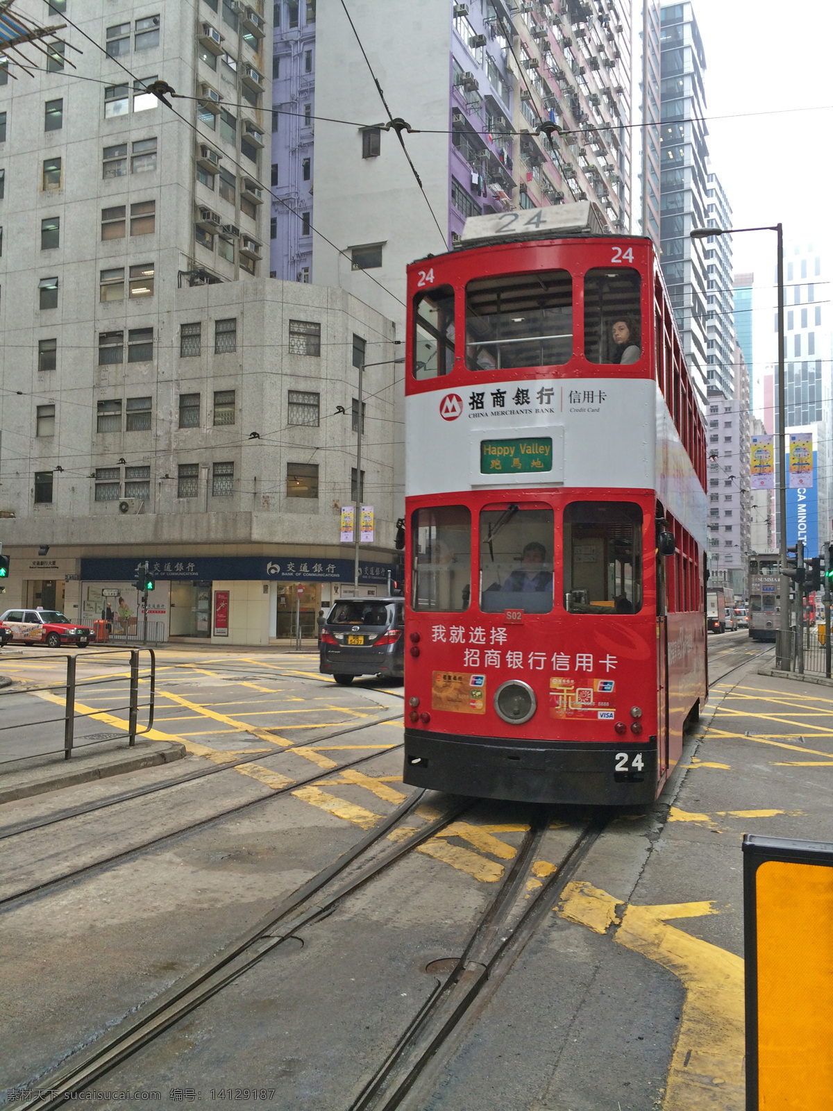 香港叮叮车 香港 叮叮车 香港特色 香港风情 香港风景 香港街景 旅游摄影 人文景观