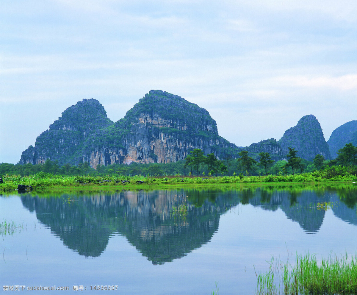 山水风景 田园风景 家居装饰素材 山水风景画