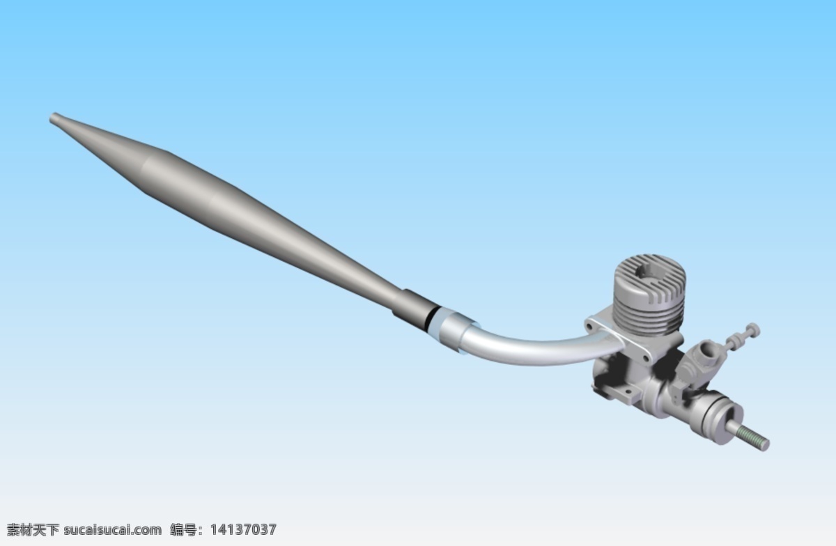 abc 发动机 排气管 sf os免费下载 操作系统 3d模型素材 其他3d模型