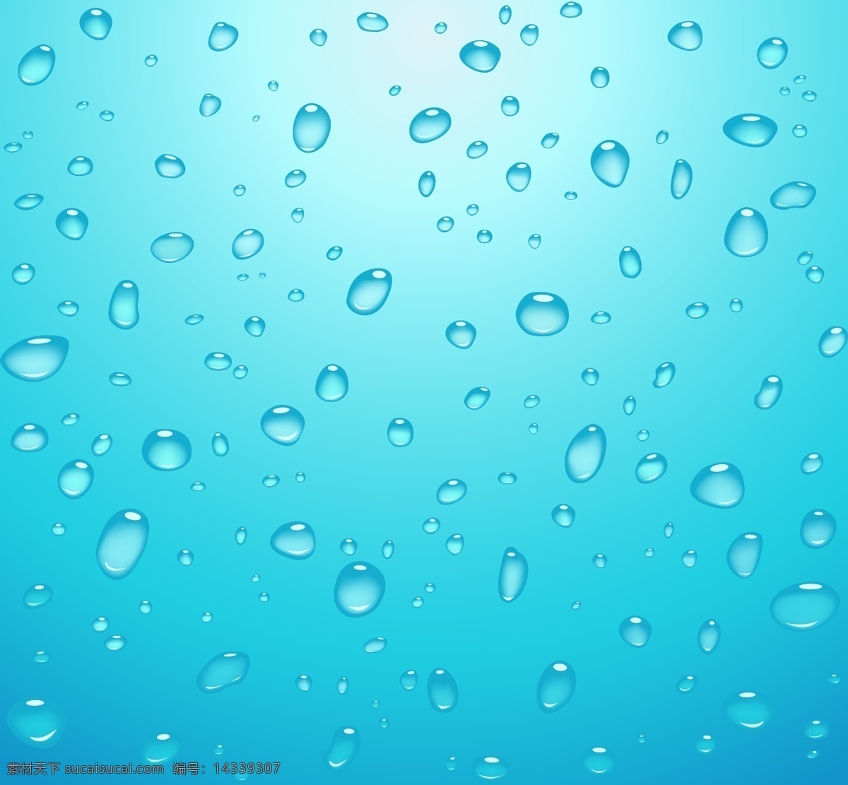 矢量 晶莹 水泡 动感 水珠 矢量图