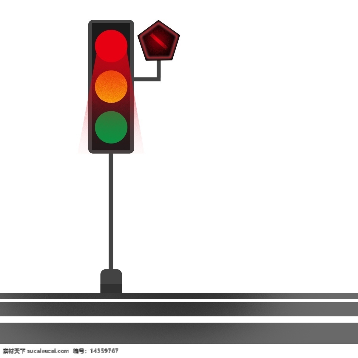 安全 红绿灯 交通 元素 马路 行人
