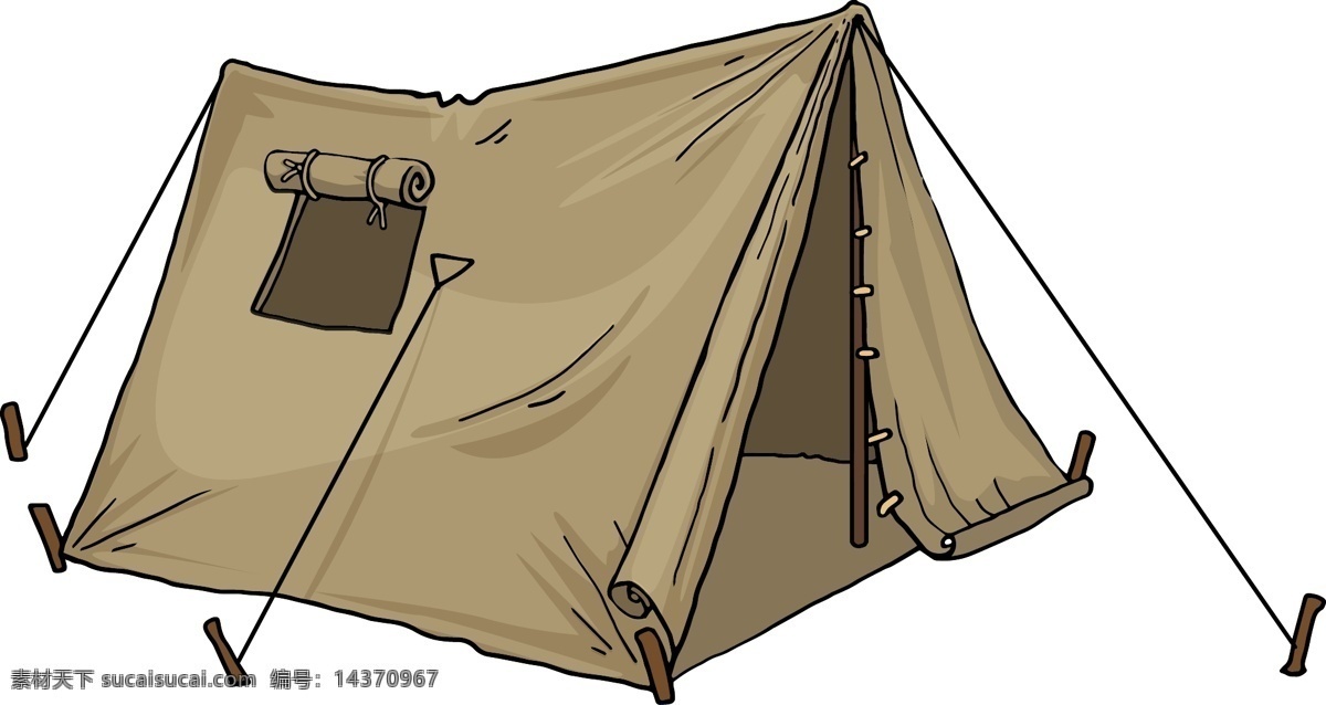 简易 帐篷 野营 户外 旅行 矢量 矢量素材 设计素材 背景素材 建议