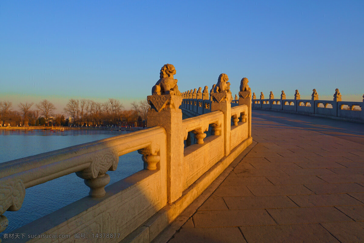 北京 颐和园 十七孔桥