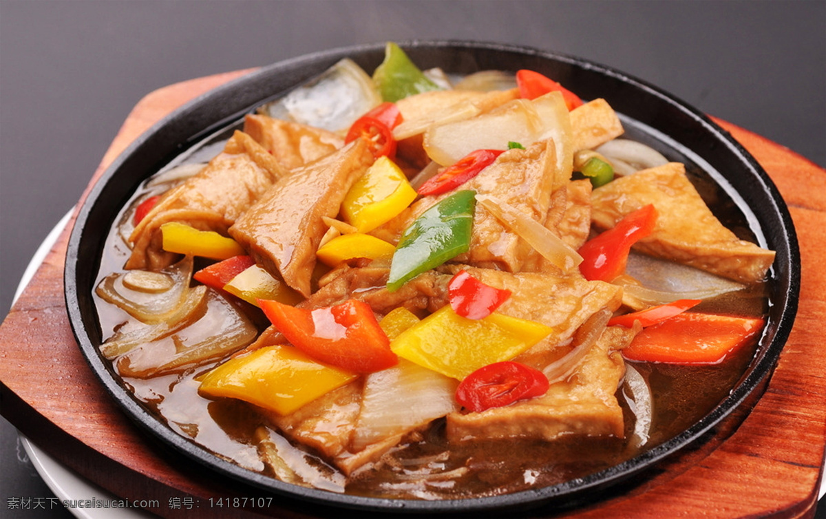 铁板豆腐 美食 传统美食 餐饮美食 高清菜谱用图