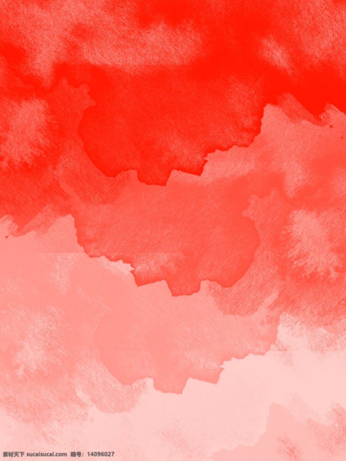 珊瑚 红色 系 简约 水彩 泼墨 背景 渐变 珊瑚红色系